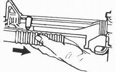 Assembly of the grenade launcher (described in the