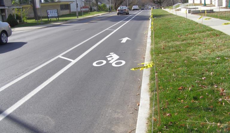 Preferred Bikeway Types: Buffered Bike Lane