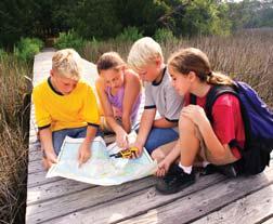 Spend an afternoon birding in the nature preserve. Share s mores and tall tales around the firepit.