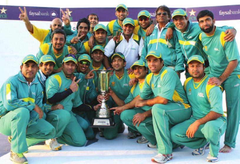 Faysal Bank One Day National Cup Division One HBL complete the magnificent double After winning the Quaid-e-Azam Trophy Division One, Habib Bank Limited (HBL) completed the rare and magnificent