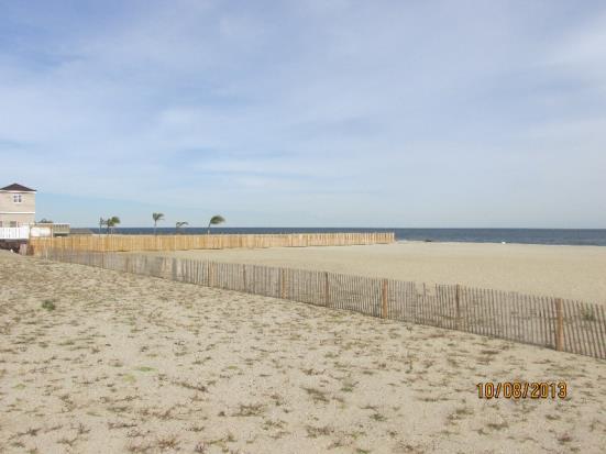 NJBPN 182 Public Beach, Sea Bright By October 8, 2013 the ACOE had restored the beach width and a dune was added from sand extracted