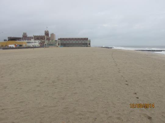 The ACOE work added the berm as more sand accumulated offshore. Figure 26.