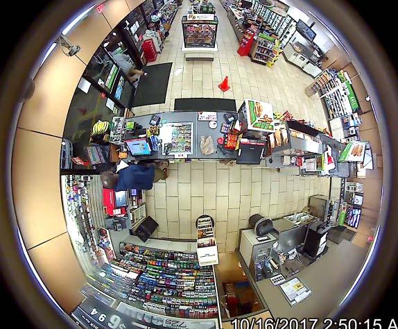 7-11 Store video 360 The suspect exits
