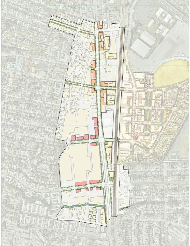 Edison St Transportation 6 Figure 6-4: Future Roadway Network 25th Ave El Camino Real SAN MATEO COUNTY FAIRGROUNDS EVENT CENTER 27th Ave 28th Ave Hacienda St 29th Ave Flores St BAY MEADOWS PHASE II