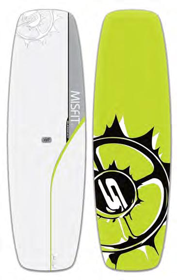 SLINGSHOT SPORTS 2009 MISFIT Mark Doyle, Crossover Collection Freestyle CROSSOVER COLLECTION Versatile, experienced, adaptable Riders, who constantly push the freestyle envelope, demand a board that