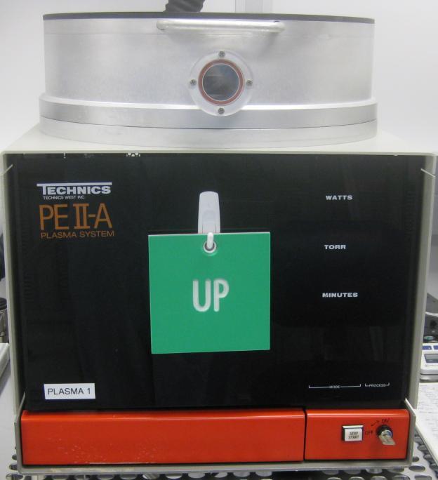 General Information The Technics PE II-A plasma system is used in Descumming / Stripping photoresist.