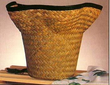 99 Ea G03 87815 6" Natural Woodchip Pot Basket 1.