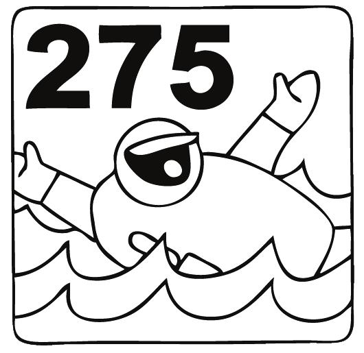 PFD 1 275N INFLATABLE JACKET (A) Safety Markings This indicates the classification of the PFD in accordance with 55-140cm This indicates