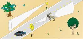 ITS Applications: Animal Detection Systems What it is: Sensors detect animals on the edge of the roadway and drivers are warned by a flashing beacon ITS Applications: Animal Detection Systems