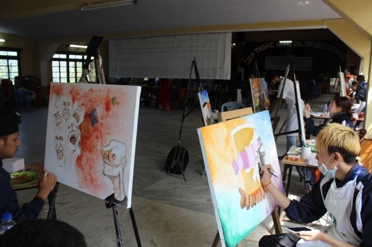 6. Painting Competitions: The Painting Competitions was conducted