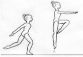 Example 2: Split leap and ring jump.