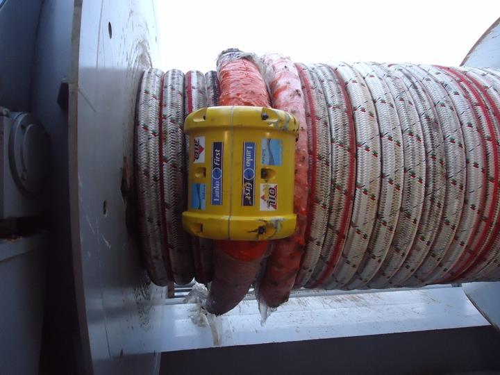 Implications for Deepwater Mooring Connector storage on winch drum easier with Lankofirst no need to protect mooring rope Potential time saving using Lankofirst