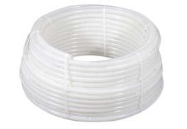 48m) Wirsbo hepex tubing is used for closed-loop heating and cooling applications, including radiant and hydronic distribution. It has an oxygen diffusion barrier that meets German DIN 4726/9.