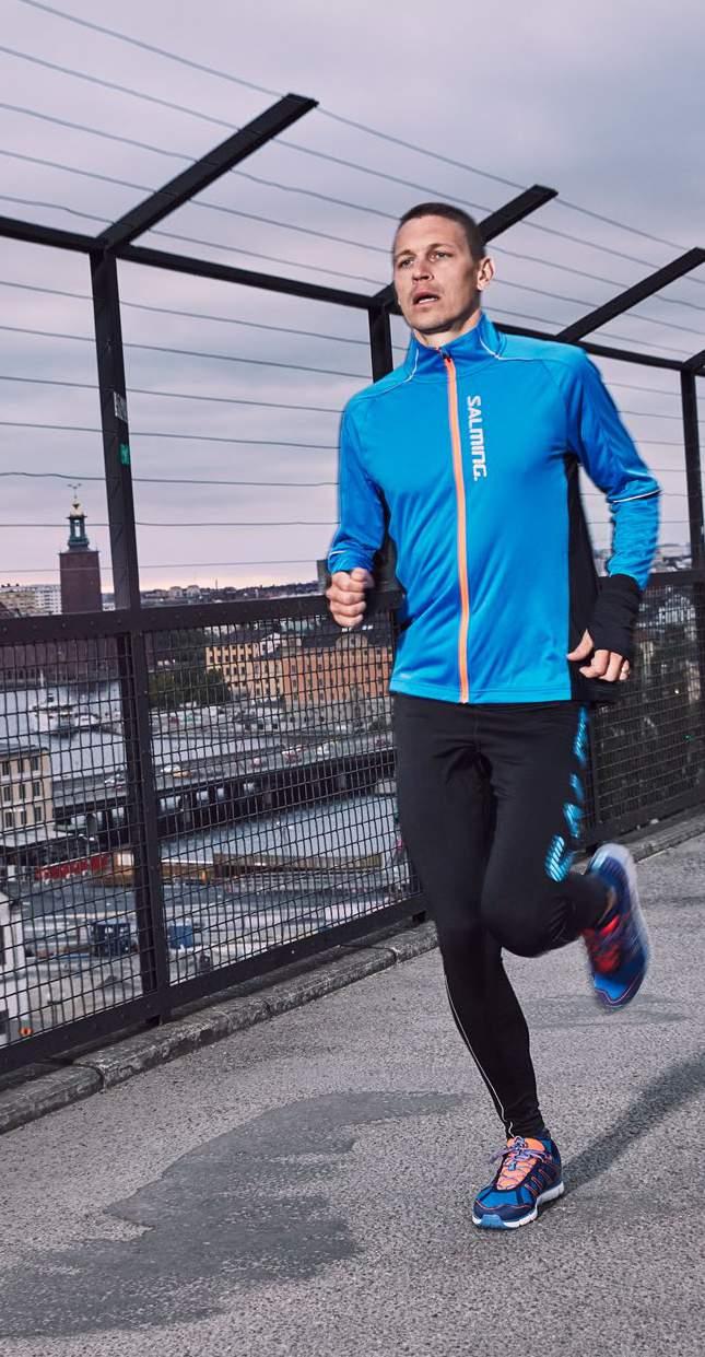 It s a high functional jacket designed to keep you both warm and dry during your run on a chilly day.