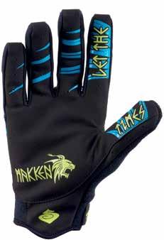 MAKKEN PRO GLOVES KUNGFU GLOVES ( WMN) The Makken Pro Gloves are a tribute to our team rider Mads Andre Haugen,