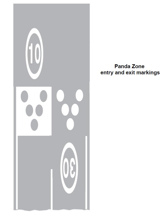 Pedestrian prioirty should also be included in the regulations for these zones which could be called Pedestrian Priority and
