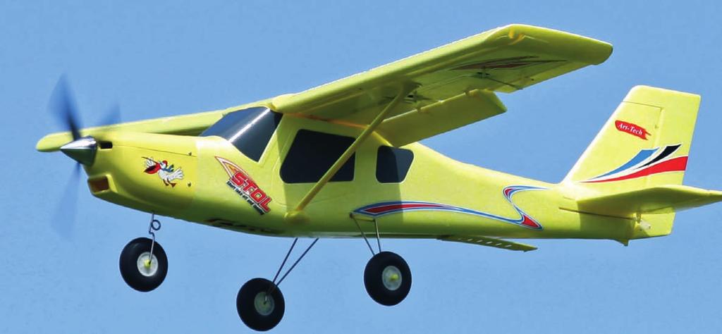 John Stennard tries out an ARTF model from Art-Tech with slats and flaps for short field performance STOL 500 Once you get past circuits and bumps there is quite a bewildering number of different
