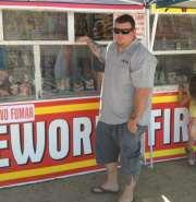 during the operation of our fireworks booth during 4 th of July.