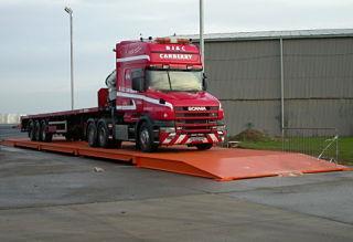 Have you seen a truck weighing bridge? Do you know how it works?