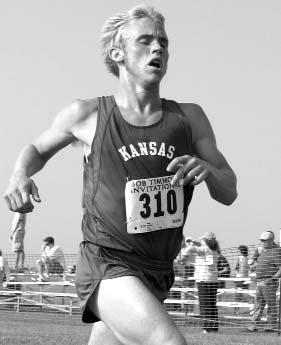 (ew rier) edshirted. 2003: ompeted in four events... Placed 40th at the Big 12 hampionships (26:08.08)... Finished 51st at the Midwest egional (32:38)... amed to the cademic ll-big 12 team.
