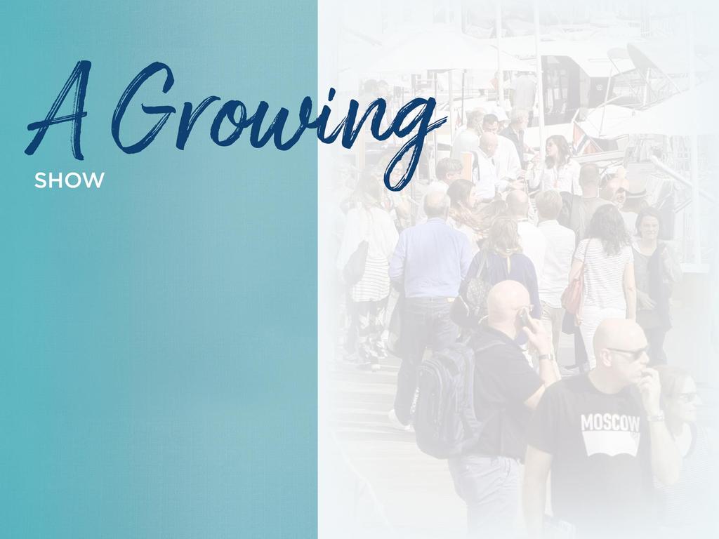 Our success is showcased by our numbers year after year. In 2017, the Boat Show attracted higher-quality visitors and proved that being there is increasingly profitable.