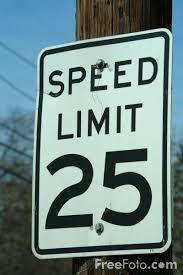 Roadways Current speed limits may be unsafe in high pedestrian areas?