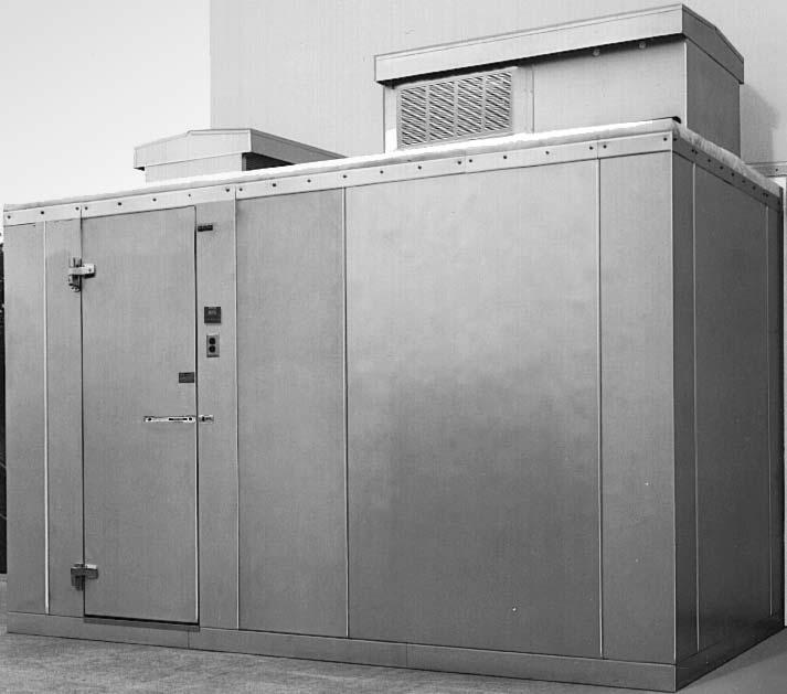 COMBINATION KOLD LOCKER COMPARTMENT SIZES: The Kold Locker combination cooler / freezer line is available in 6-7 high and 7-7 high models and are all supplied complete with a floor.