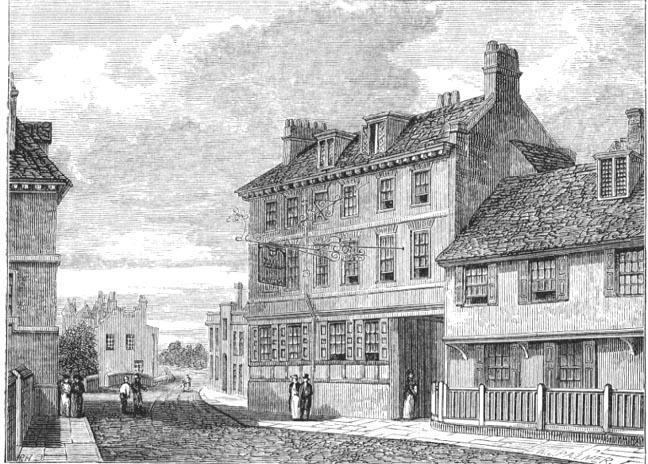 12 Christopher Inn The original inn was frequently leased to the college, but in 1845, it was acquired from the Crown by the and the then head master strongly urged that no lease of it should be