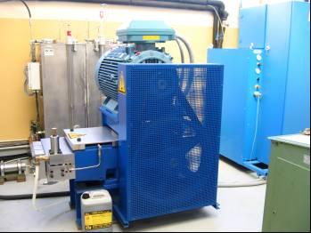 New equipment has been installed for hydraulic cycling tests (maximum pressure 1400 bars) in a