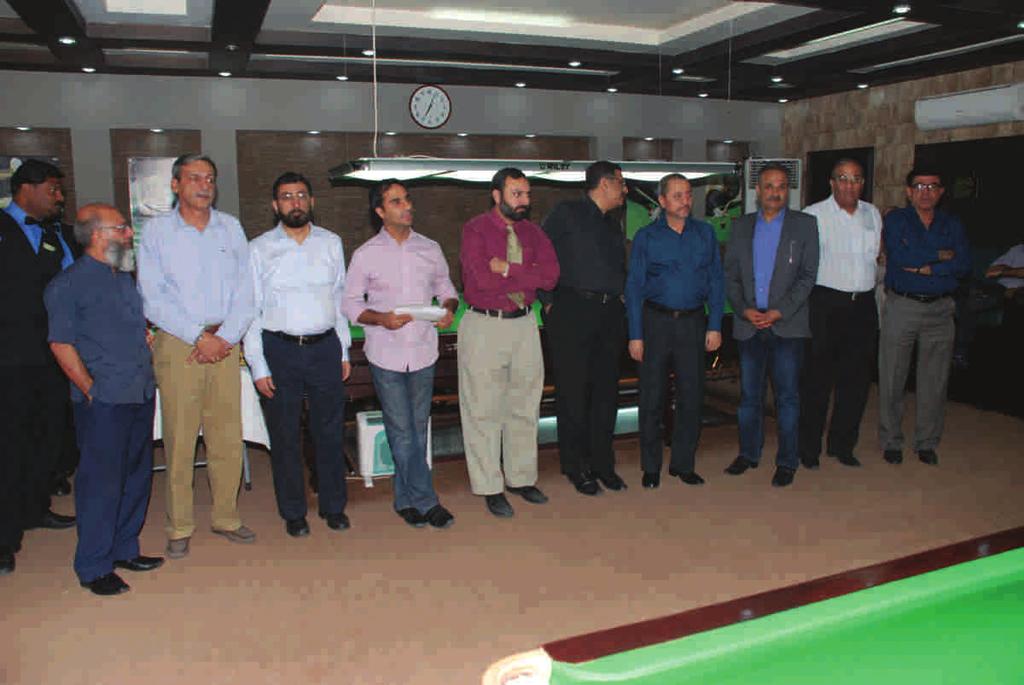 March 2014 Karachi Club Publication 1st KC Open Single Red Ball Snooker Tournament - Snooker The 1st KC Open Single