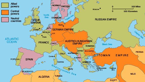Eastern Front By 1916 (2 years later) Russia s war effort near collapse Russia not yet industrialized like the western European nations Constantly short on food, guns, ammo,