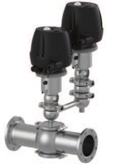Pig driving medium valves with VARINLINE housing Technical data of the standard version Seal material EPDM (FDA) Product pressure DN 25 DN 5 OD 1" OD 2 ½" DN 80 DN 100 OD 3" OD 4" Surface in contact