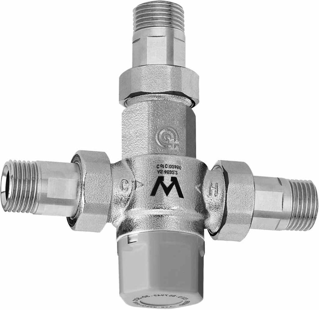 38512.08 Tempering valve www.caleffi.