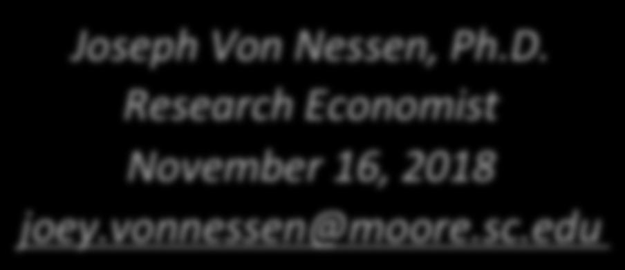 Joseph Von Nessen, Ph.D.
