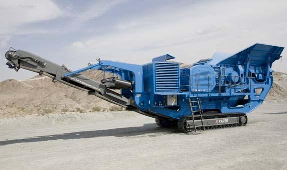 MP&M: New Product Introductions XA 750 Large Crusher, capable of producing 800 tons per hour