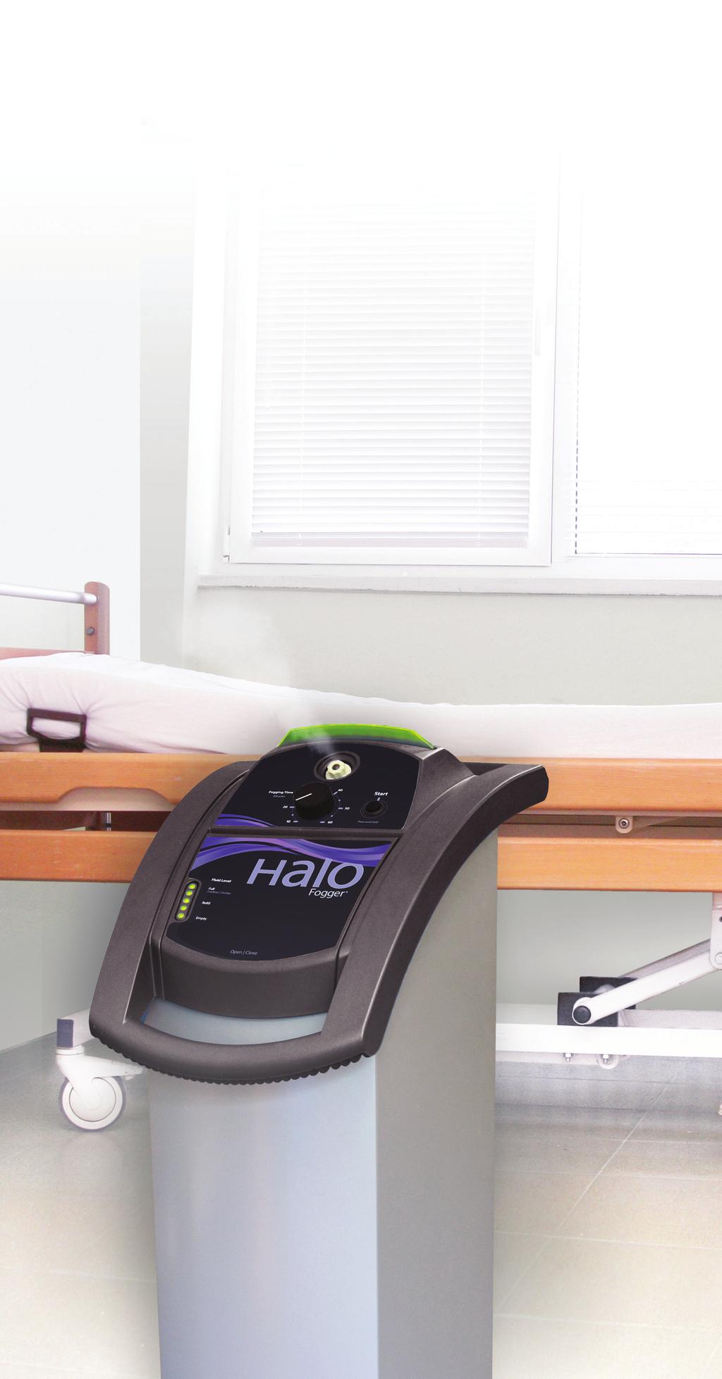 HaloFogger will contract an HAI their hospital stay. Whole Room Disinfection, Redefined.