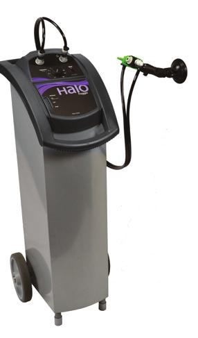 The HaloFogger ensures the uniform delivery of our spore and bacteria killing HaloMist disinfectant throughout every room, even in crevices and other areas beyond the r of sprays, wipes and UV lights.