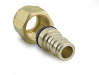 Uponor Plumbing Systems ProPEX EP, LF Brass and Brass Swivel Faucet Adapters (with plastic nut) connect Z\x" Uponor AquaPEX tubing to male NPSM faucet connections. Note: ProPEX Tool is required.