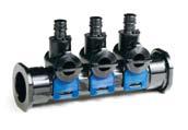 Uponor Plumbing Systems EP Valved Manifold and Accessories EP Valved Manifold Kit Available with three or four ProPEX outlets, the EP Valved Manifold is suitable for hot-and-cold-water distribution