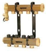Uponor Radiant Heating and Cooling Systems Radiant Heating and Cooling Systems TruFLOW Manifold Assemblies TruFLOW Jr. Assembly with Balancing Valves and Valveless The TruFLOW Jr.