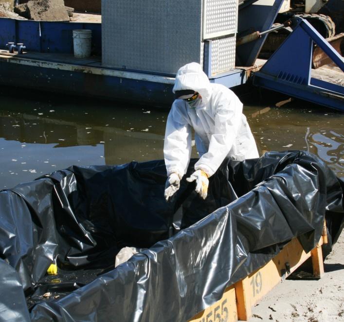 ENVIRONMENTAL CONTROLS Asbestos certification and proper handling of dangerous goods.