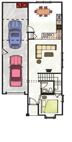B - Two Story Plan C - Two Story Plan D -