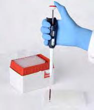 CONTAMINATION BARRIER No contact between liquid and pipette provides ultimate contamination protection for sample, pipette and user.