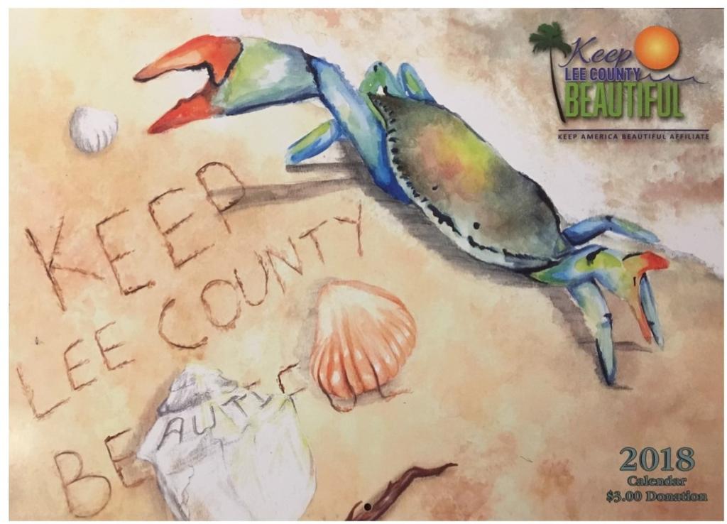 2019 Leave The Scene Clean Calendars Now Available The 2019 Leave The Scene Clean calendars are now available to be requested from teachers and schools here in Lee County.