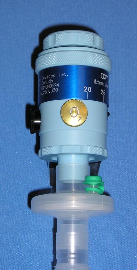 Manual Use Press gold O 2 oxygen release button 1 1 ½ seconds for adults 1 second