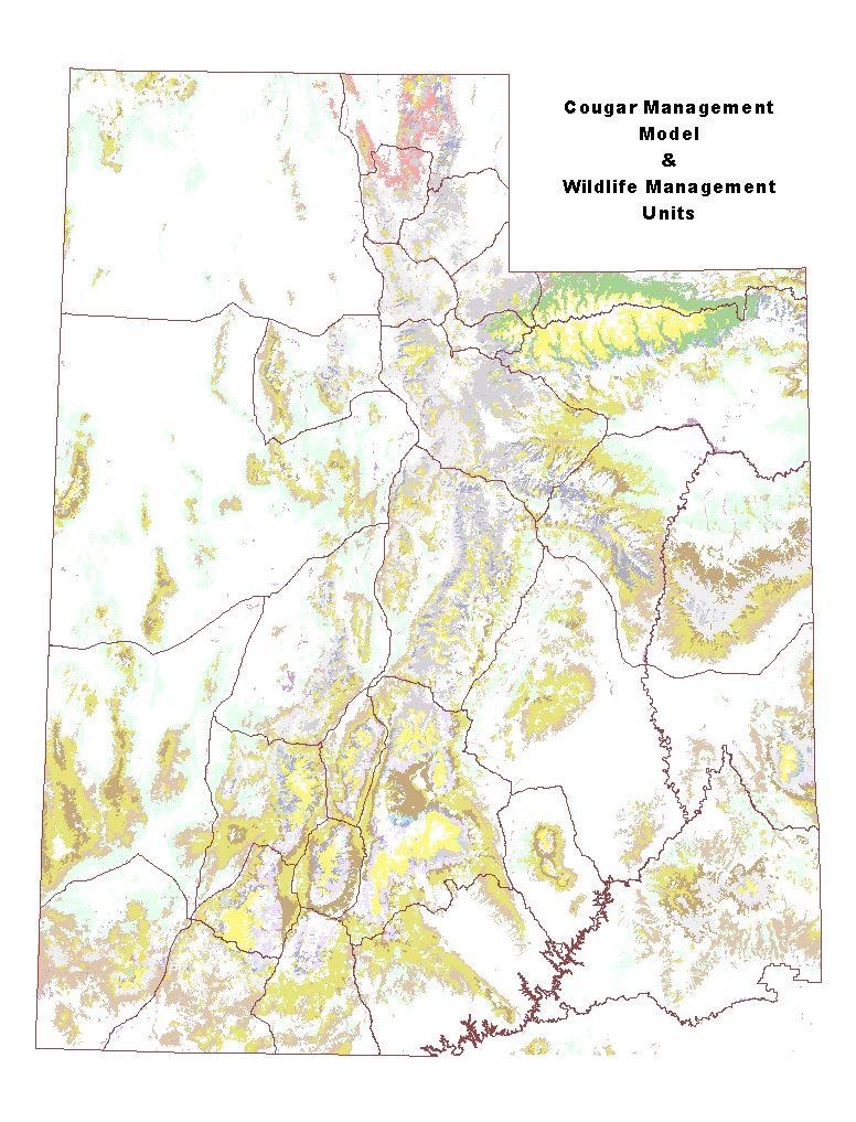 Figure 2. Cougar habitat in Utah.