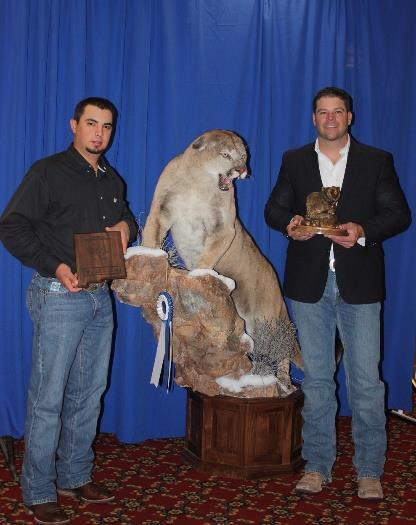 Lion NMTA Best Antelope: Ryhan Peralta NMTA Best African: Jesse Casaus - Scimitar Horned Oryx Mule Deer Foundation Award-Best Mule Deer Jayson