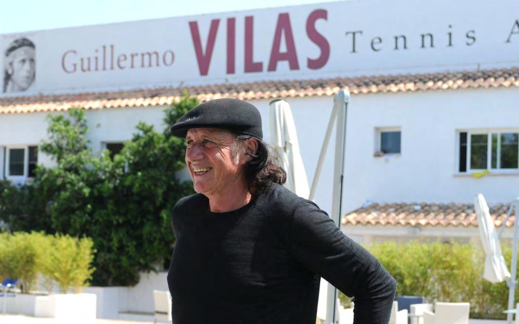 Academy of a Legend Guillermo Vilas is a legend of tennis and member of the Hall of Fame of Tennis.