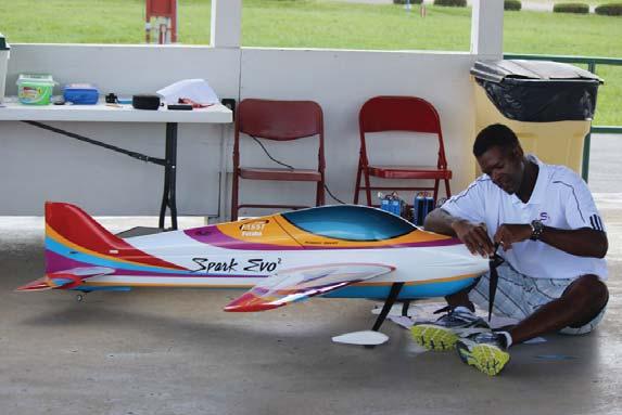 Challenges: Bobby Satalino is another long-standing regular competitor at the RC Aerobatic Nats.