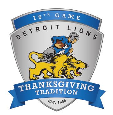 LIONS THANKSGIVING DAY TRADITION It was, legend says, a typically colorful, probably chilly, November day in 1622 that Pilgrims and Native Americans celebrated the new world s bounty with a sumptuous